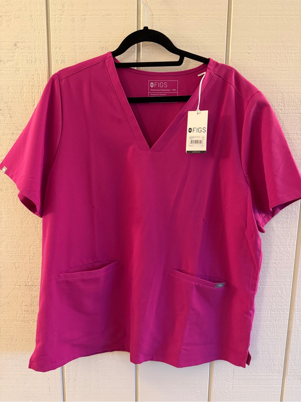 NWT FIGS Raspberry Sorbet Scrub Set – 2XL / XXL Tall 💕